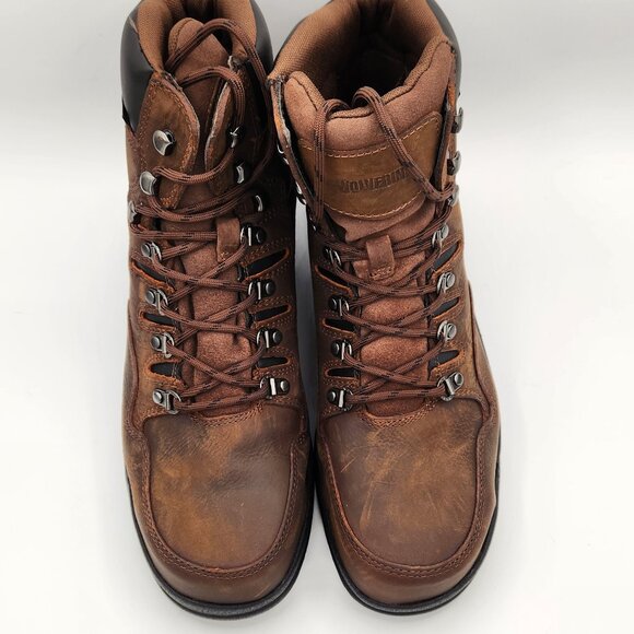 NWT - Wolverine 6" Potomac Steel Toe English Moc Work Boot - Picture 3 of 9